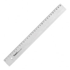 Лінійка Axent plastic, 30cm, clear (7330-А)