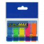 Стікер-закладка Buromax Plastic bookmarks 45x12mm, 5*25шт, neon (BM.2302-98)