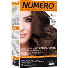 Фарба для волосся Brelil Numero 4.38 - Chocolate Brown 140 мл (8011935081349)