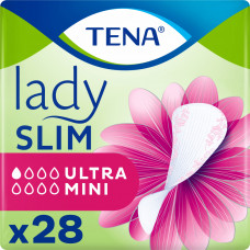 Урологічні прокладки Tena Lady Slim Ultra Mini 28 шт. (7310791247649/7322541116082)