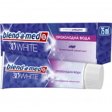 Зубна паста Blend-a-med 3D White Прохолодна вода 75 мл (8006540793138)