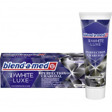 Зубна паста Blend-a-med 3D White Luxe Досконалість вугілля 75 мл (8006540881804)