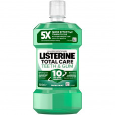 Ополіскувач для порожнини рота Listerine Total Care Захист зубів та ясен 500 мл (3574661070377/5010123714383)