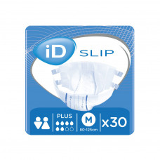 Підгузки для дорослих ID Slip Plus Medium талія 80-125 см. 30 шт. (5411416048176)