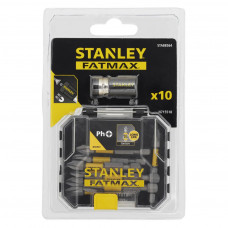 Набір біт Stanley FatMax, Phillips, Ph1, Ph2, Ph3, L 50 мм, 10 шт, кейс (STA88564)