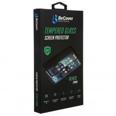 Скло захисне BeCover Apple iPhone 13 / 13 Pro Black (706663)