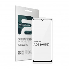 Скло захисне Armorstandart Full Glue HD Samsung A05 (A055) Black (ARM71791)