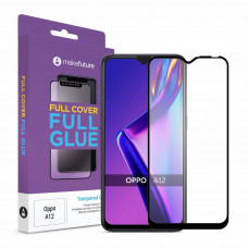 Скло захисне MakeFuture Oppo A12 Full Cover Full Glue (MGF-OPA12)