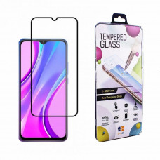 Скло захисне Drobak Xiaomi Redmi 9 Full Cover Full Glue (Black) (222232) (222232)