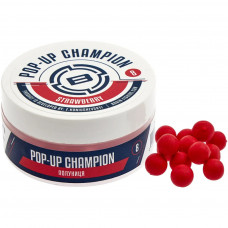 Бойл Brain fishing Champion Pop-Up Strawberry (полуниця) 08mm 34g (1858.21.41)