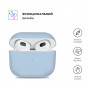 Чохол для навушників Armorstandart Ultrathin Silicone Case для Apple AirPods 3 Sky Blue (ARM60301)