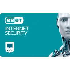 Антивірус Eset Internet Security 2ПК 12 міс. base/20 міс подовження конверт (2012-1-key)