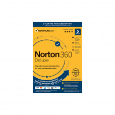 Антивірус Norton by Symantec NORTON 360 DELUXE 50GB 1 USER 5 DEVICE 12M (21409553)