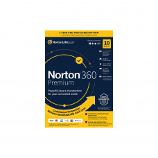 Антивірус Norton by Symantec NORTON 360 PREMIUM 75GB 1 USER 10 DEVICE 12M (21409567)