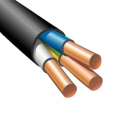 Кабель силовий ЗЗКМ 3х2.5 кв.мм негорючий, круглий, 100м (ВВГнг 3x2,5 ECG / 706105)