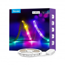 Світлодіодна стрічка Govee RGBIC Basic Wi-Fi + Bluetooth LED Strip Light 5м Білий (H618A3D1)