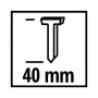 Цвяхи Einhell для цвяхозабивача, 40мм, 3000шт (4137872)