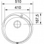 Мийка кухонна Franke Ronda RON 610-41/ 101.0255.783