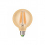 Лампочка Eurolamp G95 12W E27 2700K (LED-G95-12273(Amber))