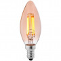 Лампочка Delux BL37B 4 Вт 2700K amber 220В E14 filament (90011682)