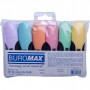 Набір маркерів Buromax highlighter pen, PASTEL, chisel tip, SET 6 colors (BM.8905-96)