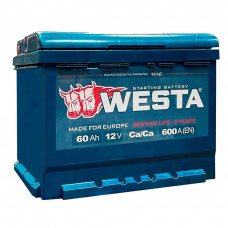 Акумулятор автомобільний Westa 6CT-60 А (1) А 600A