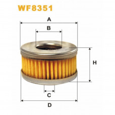 Фільтр паливний Wixfiltron WF8351