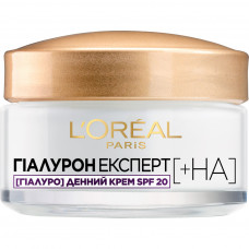 Крем для обличчя L'Oreal Paris Денний Гіалурон Експерт Відновлювальний Зволожуючий Догляд із захистом SPF 20 50 мл (3600523775675)