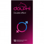 Презервативи Dolphi Double Effect 12 шт. (4820144772986)