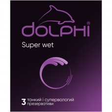 Презервативи Dolphi Super Wet 3 шт. (4820144772856)