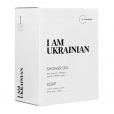 Набір косметики DeLaMark I Am Ukrainian Гель для душу 500 мл + Рідке мило 500 мл (4820152333483)