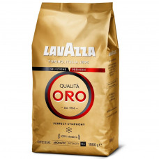 Кава Lavazza Qualita Oro в зернах 1 кг (8000070020566)