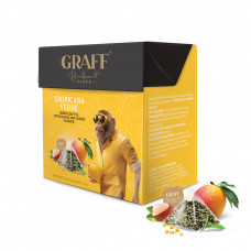 Чай Graff Tropicana Verde Зелений 20 пірамідок по 1.8 г (4820279611112)