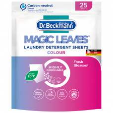 Серветки для прання Dr. Beckmann Magic Leaves для кольорових тканин 25 шт. (4008455585215)