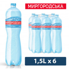 Мінеральна вода Миргородська Лагідна 1.5 сл/газ пет (4820000430975)