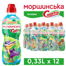 Мінеральна вода Моршинська 0.33 спорт пет (4820017000833)