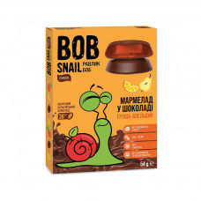 Мармелад Bob Snail Груша Апельсин в молочному шоколаді 54 г (4820219342090)