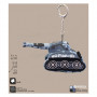 Брелок WP Merchandise World of Tanks 14 см сірий (WG043321)