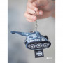 Брелок WP Merchandise World of Tanks 14 см сірий (WG043321)