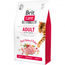 Сухий корм для кішок Brit Care Cat GF Adult Activity Support 2 кг (8595602540822)