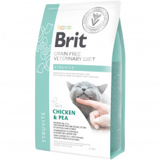 Сухий корм для кішок Brit GF VetDiets Cat Struvite 2 кг (8595602528271)