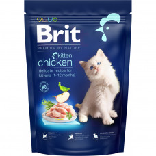 Сухий корм для кішок Brit Premium by Nature Cat Kitten 800 г (8595602553037)