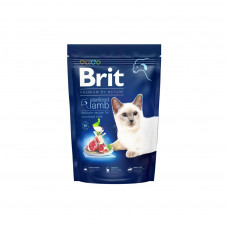 Сухий корм для кішок Brit Premium by Nature Cat Sterilized Lamb 300 г (8595602553006)