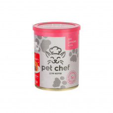 Паштет для котів Pet Chef м’ясне асорті 360 г (4820255190402)