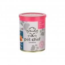 Паштет для котів Pet Chef з рибою 360 г (4820255190396)