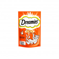 Ласощі для котів Dreamies з куркою 60 г (4008429037894)