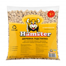 Наповнювач для туалету Super Cat Hamster Деревний вбирний з запахом лаванди 800 г (5055)