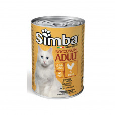 Консерви для котів Simba Cat Wet курка 415 г (8009470009072)