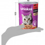 Консерви для котів Whiskas з яловичиною в соусі 400 г (5900951305382)