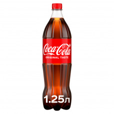 Напій Coca-Cola Безалкогольний сильногазований 1.25 л (5449000028921)